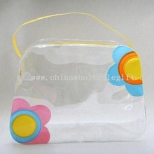 Transparente PVC Bag trapezförmige images